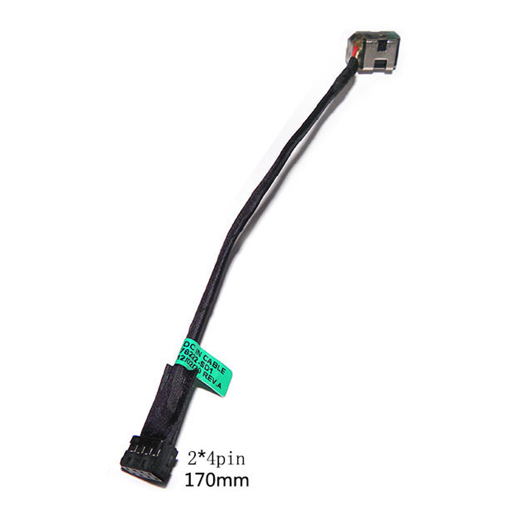7wires Laptop AC DC Power Jack Plug In Charging Port Socket Connector With Cable Harness For Hp Pavilion M7 N014dx P N 799750 Y23 - Foto 9